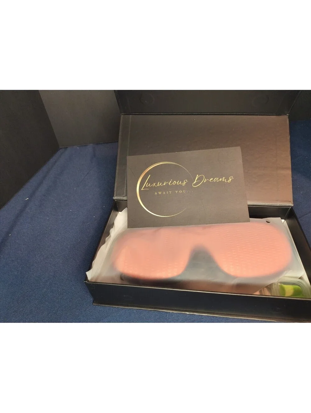 Luxurious 3D Eye Mask, By Kinvture